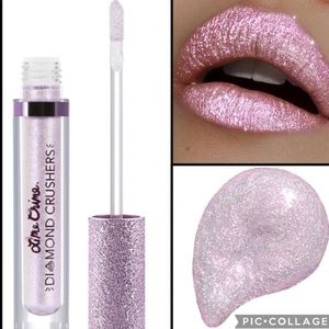 (2) Lime Crime Diamond Crushers gloss tubes “Pink Pearl”